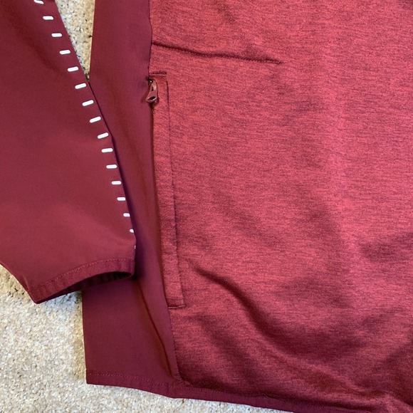 UNDER ARMOUR Loose Coldgear Stretch 1/4 Zip Morningside College Football MEDIUM - Picture 4 of 9